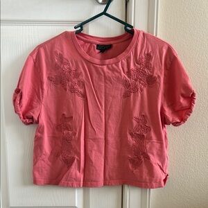Topshop crop tee